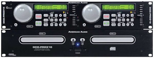 American Audio DCDPRO310 Dual CD Player, Main