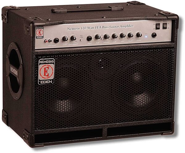 Nemesis by Eden N28S Silver Series Bass Combo Amplifier (120 Watts, 2x8 in.), Main
