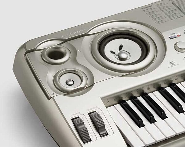 Casio WK3700 76-Key GM Keyboard, Speaker Closeup