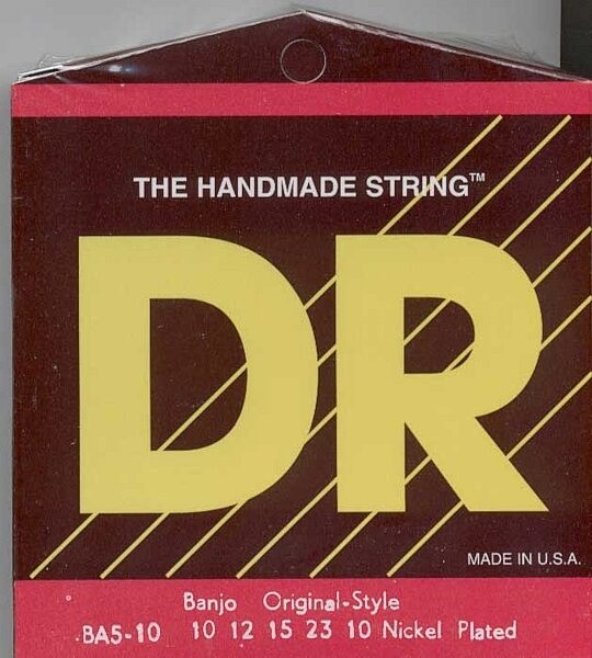 DR Strings BA510 Original Steel Banjo Strings, Main