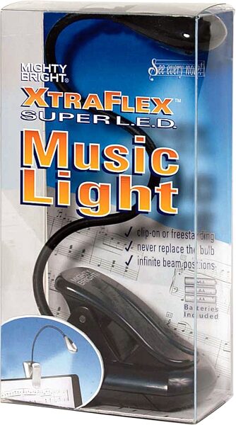 Mighty Bright Xtraflex Super LED Music Stand Light, Box Shot