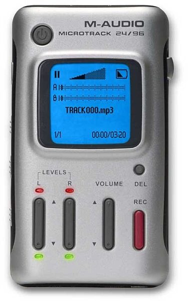 M-Audio MicroTrack 24/96 Portable Handheld Recorder, Main