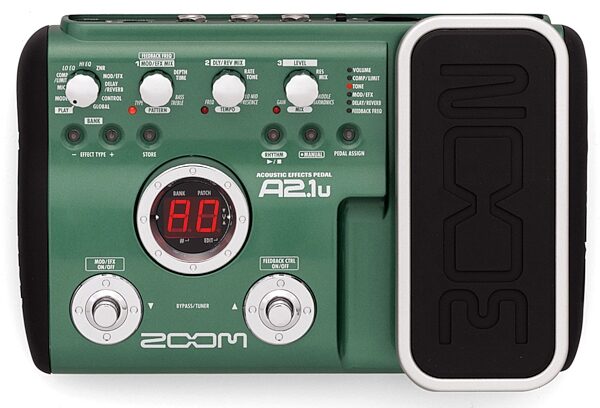Zoom A2.1u Acoustic Guitar Multi-Effects Pedal, Main