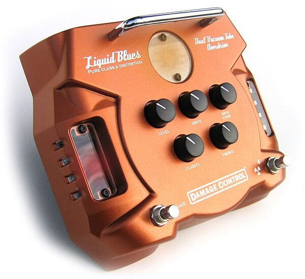 Damage Control Liquid Blues Dual Tube Distortion Pedal, Main