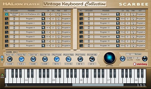 Scarbee Vintage Keyboard Gold Bundle Virtual Instrument, Main