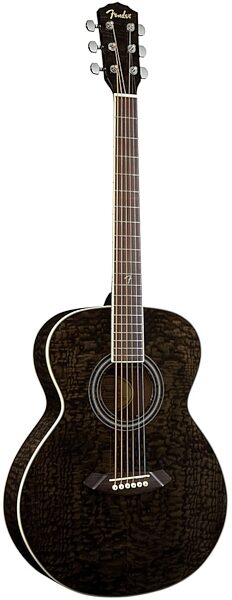 Fender GDO200 Orchestra Acoustic Guitar, Transparent Grey