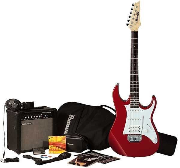 Ibanez IJX40 Jumpstart Electric Guitar Package, Metallic Red