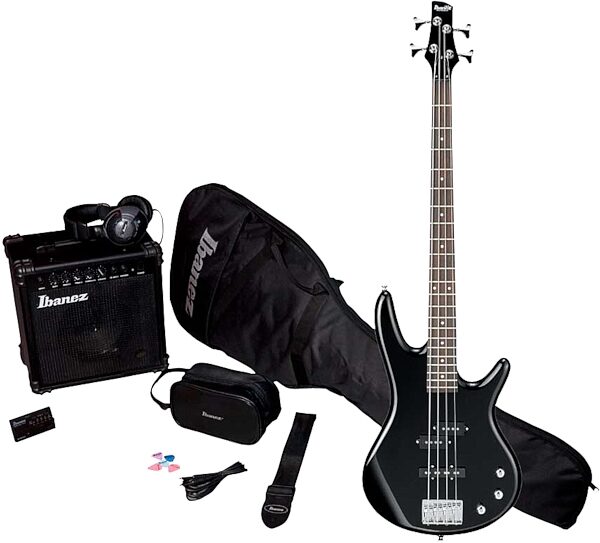 Ibanez IJXB190 Jumpstart Electric Bass Package, Black