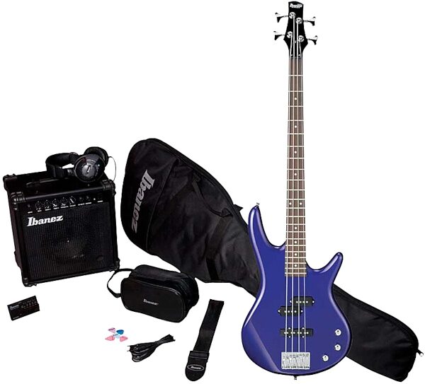 Ibanez IJXB190 Jumpstart Electric Bass Package, Jewel Blue