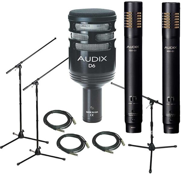 Audix Premium Triangle Microphone Package, Main