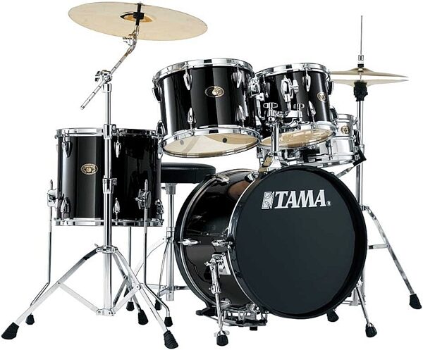 Tama IS58C Imperialstar 18 5-Piece Compact Drum Kit, Black