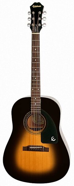 Epiphone AJ-100 Jumbo Acoustic Guitar, Vintage Sunburst
