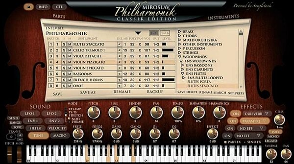 IK Multimedia Miroslav Philharmonik Classic Edition, Main