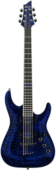 Schecter C1 Exotic Star Electric Guitar, Cayman Blue