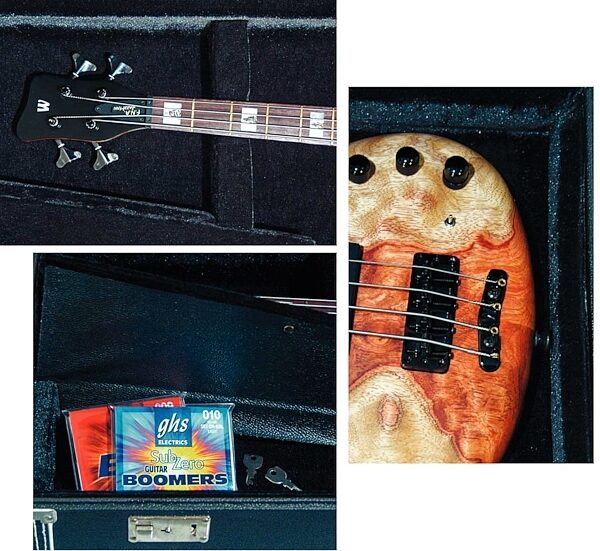 RockCase by Warwick Universal Electric Bass Hardshell Case, Inside