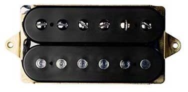 DiMarzio DP214 Virtual HOT PAF - Black Satin | Reverb