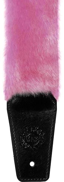 DiMarzio DD3310F Faux Fur Guitar Strap, Pink