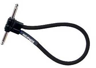 DiMarzio Jumper Cable, Black, 12 inch, Black