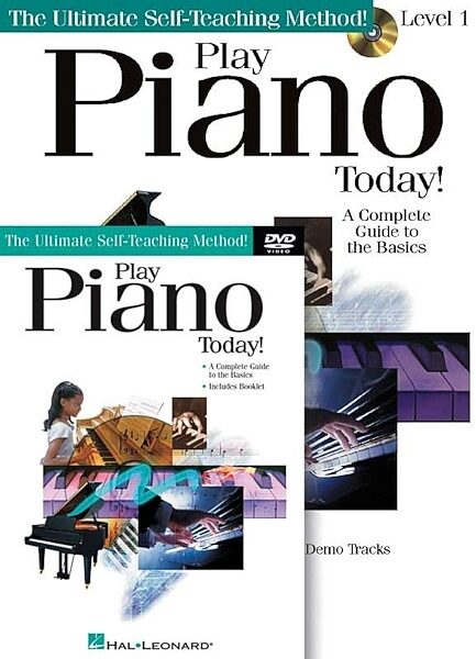 Play Piano Today Beginner's Pack, Book, CD, and DVD, Main