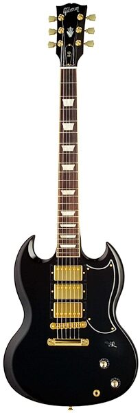 Gibson SG-3 Electric Guitar (with Case), Ebony