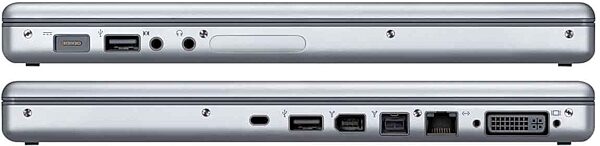 Apple MacBook Pro Notebook Computer (2.4GHz, 17 in.), Rear
