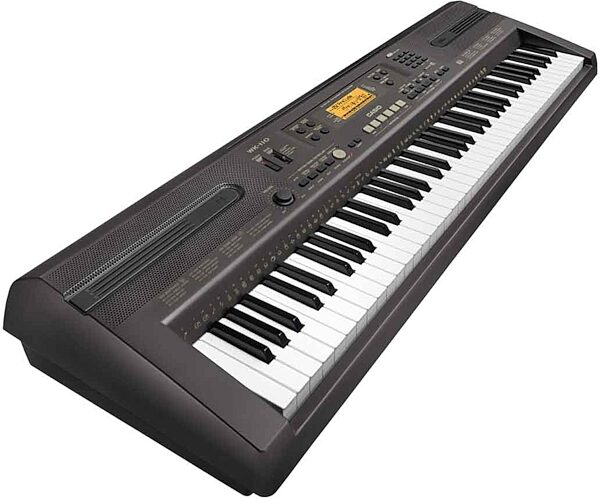 Casio WK110 76-Key Electronic Keyboard, Angle