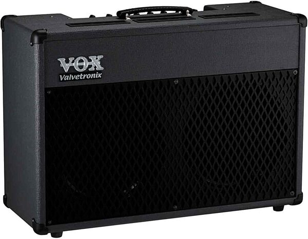 Vox AD50VTXL Valvetronix XL Guitar Combo Amplifier (50 Watt, 2x12 in.), Angle