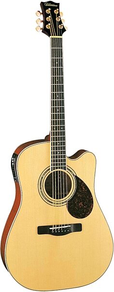 Silvertone SD50CE Cutaway Acoustic-Electric Guitar, Natural