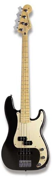 Fender Deluxe P-Bass Special (Maple), Black