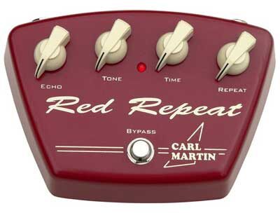 Carl Martin Red Repeat Echo Pedal, Main