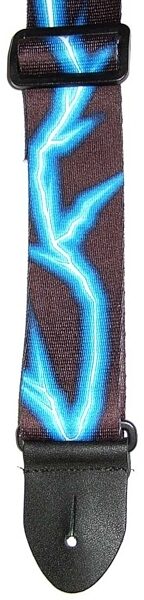 Perri's Leather Lightning Polyester Guitar Strap, Main
