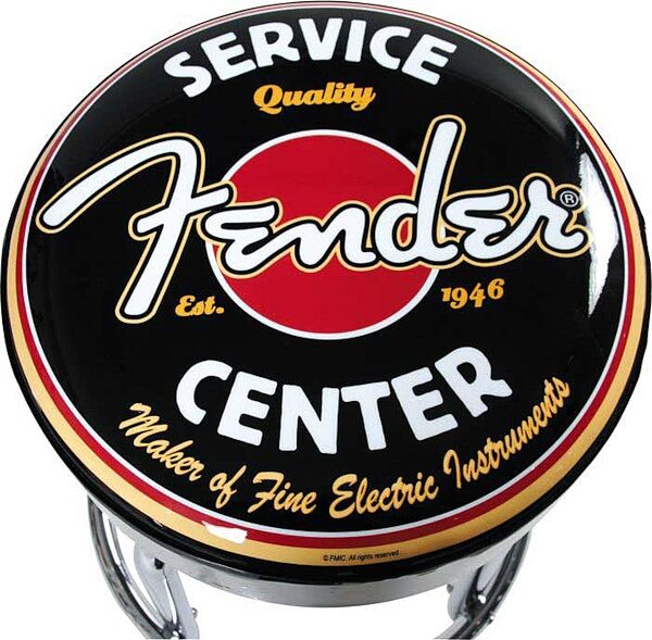 Fender Service Center Barstool, Closeup