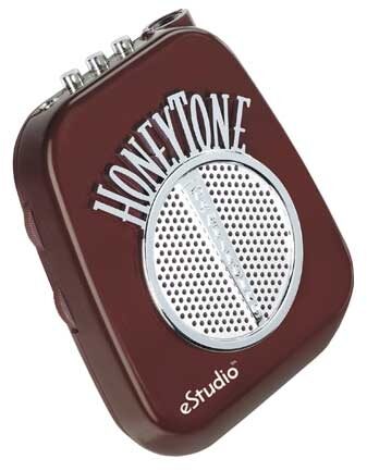 Danelectro E-15 eStudio HoneyTone Headphone Amplifier, Burgundy