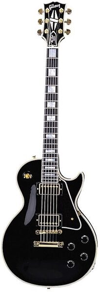 Gibson 1957 Les Paul Custom 2-Pickup Black Beauty Electric Guitar (with Case), Main