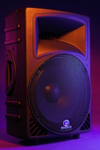 Phonic PA450 Powered Speaker Cabinet, Main