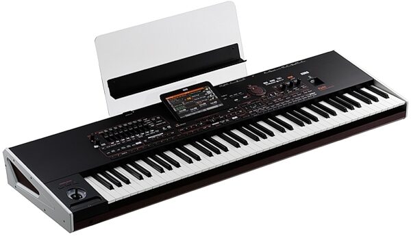 Korg Pa4X Arranger Workstation Keyboard, 76-Key, Sheet Music Stand