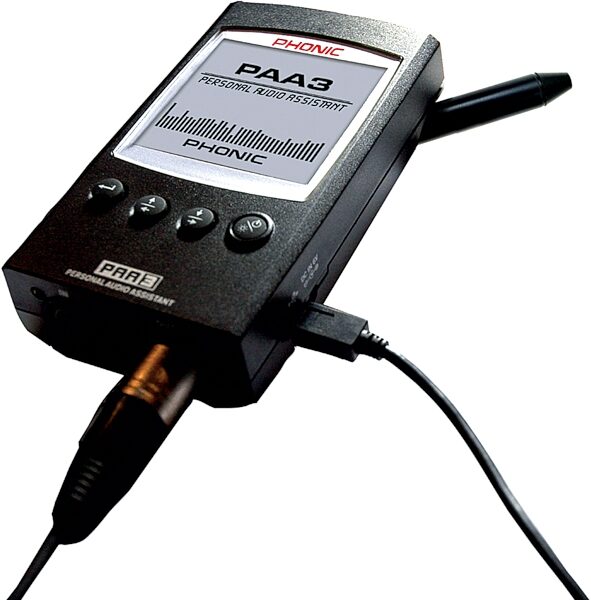 Phonic PAA3 Handheld Audio Analyzer, Side
