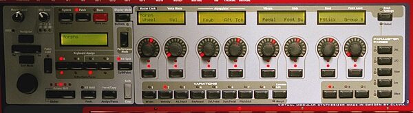 Clavia Nord Modular G2 Synthesizer with Keyboard, Detail