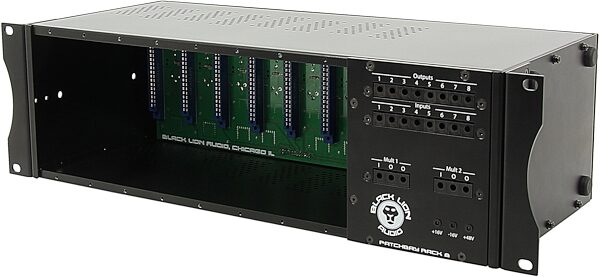 Black Lion Audio PBR-8 500-Series Rack, Action Position Side