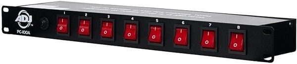 ADJ PC-100A Power Center, Action Position Back