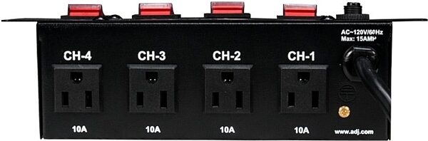 ADJ PC-4 Power Center, Action Position Back