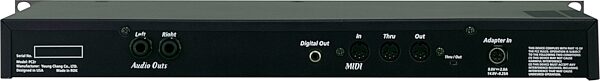 Kurzweil PC2R Pro MIDI Sound Module with Orchestral GM Board, Rear