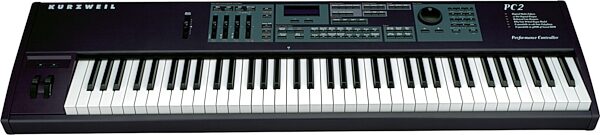 Kurzweil PC2 76-Key Keyboard with Orchestral GM Board, Front View