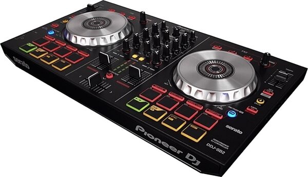 Pioneer DJ DDJ-SB2 DJ Controller for Serato, Angle