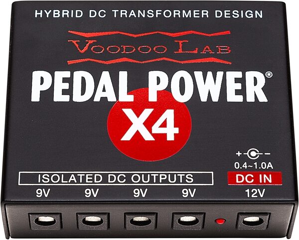 Voodoo Lab Pedal Power X4 Isolated Power Supply, New, Main