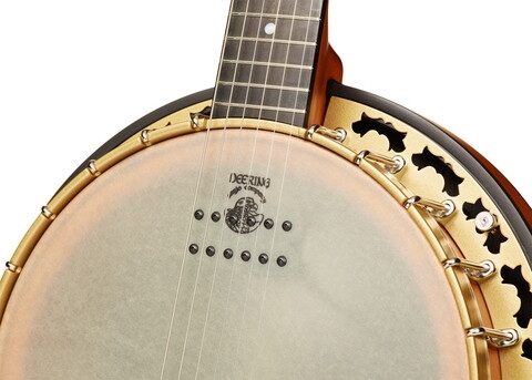 Deering Phoenix Banjo, 6-String (with Case), Pickup