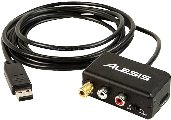 Alesis PhonoLink Stereo RCA-to-USB Cable, Main