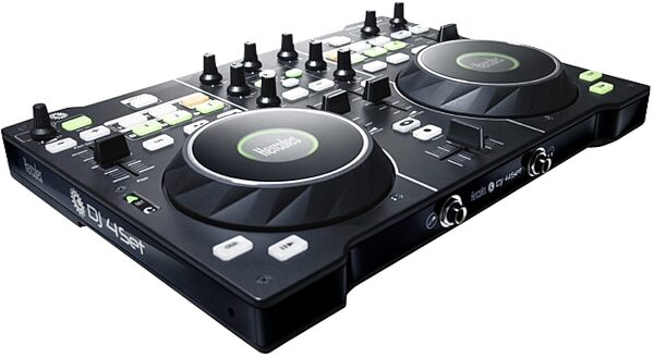 Hercules DJ 4SET USB MIDI DJ Controller, Angle