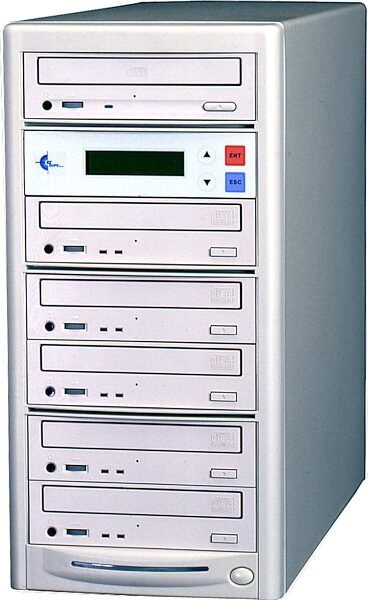 EZ Dupe 52X Pro CD Duplicator Sony Drive, 5 Target