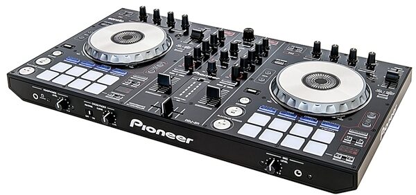Pioneer DDJ-SR DJ Controller and Audio Interface for Serato, Right Angle